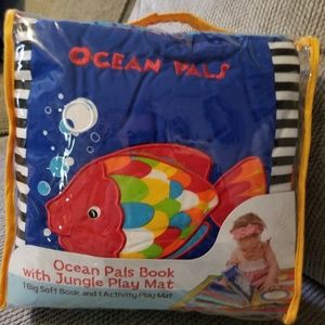 Ocean pals book with ocean playmat